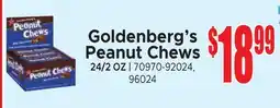 Jetro Goldenberg's Peanut Chews offer