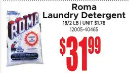 Jetro Roma Laundry Detergent offer