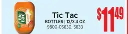 Jetro Tic Tac offer