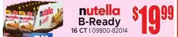 Jetro nutella B-Ready offer