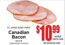 Jetro FC JONES DAIRY FARM Canadian Bacon offer