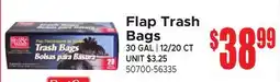 Jetro Flap Trash Bags offer