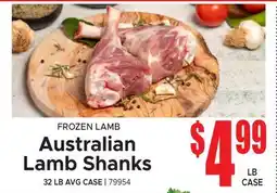 Jetro FROZEN LAMB Australian Lamb Shanks offer