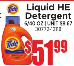 Jetro Liquid HE Detergent offer