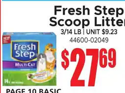 Jetro Fresh Step Scoop Litter offer