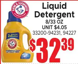 Jetro ARM & HAMMER Liquid Detergent offer