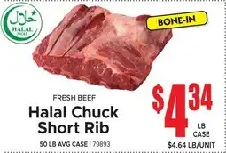 Jetro Halal Chuck Short Rib offer