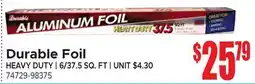 Jetro Durable Foil offer