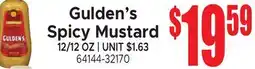 Jetro Gulden's Spicy Mustard offer