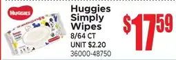 Jetro Huggies Simply Wipes offer