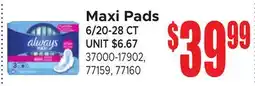 Jetro Maxi Pads offer