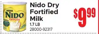 Jetro Nido Dry Fortified Milk offer