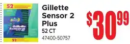 Jetro Gillette Sensor 2 Plus offer