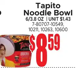 Jetro Tapito Noodle Bowl offer