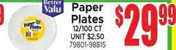 Jetro Paper Plates offer