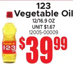 Jetro 123 Vegetable Oil offer