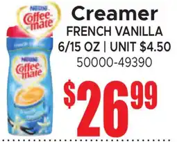 Jetro Creamer FRENCH VANILLA offer
