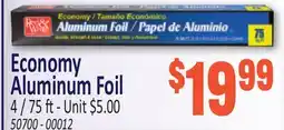 Jetro Economy Aluminum Foil offer