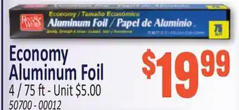 Jetro Economy Aluminum Foil offer