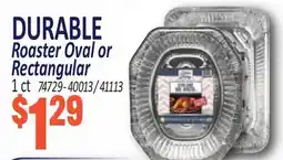 Jetro DURABLE Roaster Oval or Rectangular offer