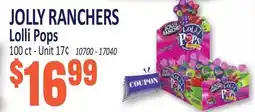Jetro JOLLY RANCHERS Lolli Pops offer