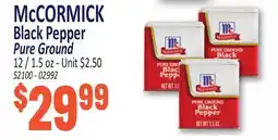 Jetro McCORMICK Black Pepper Pure Ground offer