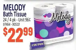 Jetro MELODY Bath Tissue offer