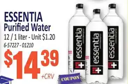 Jetro ESSENTIA Purified Water offer