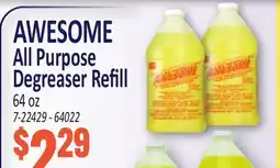 Jetro AWESOME All Purpose Degreaser Refill offer