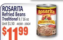 Jetro ROSARITA Refried Beans offer