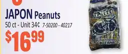 Jetro JAPON Peanuts offer