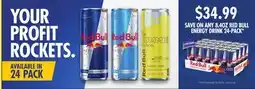 Jetro ANY 8.4OZ RED BULL ENERGY DRINK 24-PACK offer