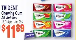 Jetro TRIDENT Chewing Gum offer