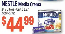 Jetro NESTLÉ Media Crema offer
