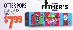Jetro OTTER POPS offer