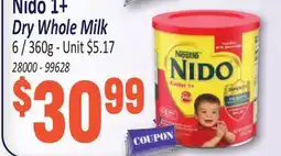 Jetro Nido 1+ Dry Whole Milk offer