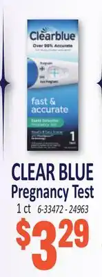 Jetro CLEAR BLUE Pregnancy Test offer