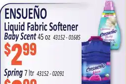 Jetro ENSUEÑO Liquid Fabric Softener offer
