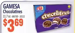 Jetro GAMESA Chocolatinas offer
