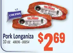 Jetro Pork Longaniza offer