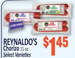 Jetro REYNALDO'S Chorizo offer