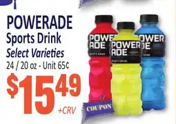 Jetro POWERADE Sports Drink offer