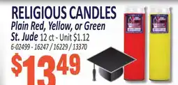 Jetro RELIGIOUS CANDLES offer