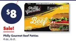 Family Dollar Philly Gourmet Beef Patties offer