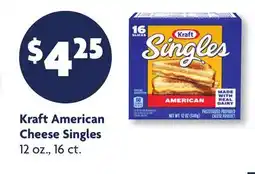Family Dollar Kraft American Cheese Singles offer