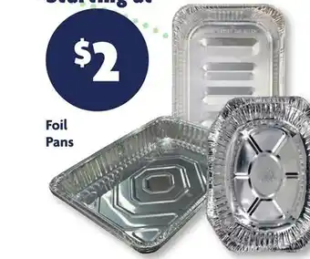 Family Dollar Foil Pans offer