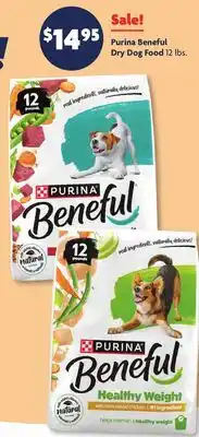 Family Dollar Purina Beneful Dry Dog Food offer