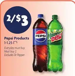 Family Dollar Pepsi Products offer