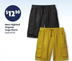Family Dollar Men's Highland Originals Cargo Shorts offer