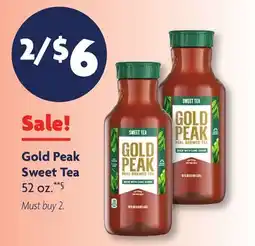 Family Dollar Gold Peak Sweet Tea offer